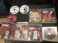 Usado, Lote atacado 9 jogos originais PS3 NBA basquete 2K 08 10 12 14 15 17 18 Jam comprar usado  Enviando para Brazil