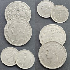 Belgique francs 1930 usato  Spedire a Italy