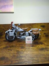 Franklin Mint | Motocicleta Harley Davidson 1944 azul marino gris | escala 1:10 segunda mano  Embacar hacia Argentina