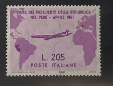 Italia repubblica 1961 usato  Serra de Conti