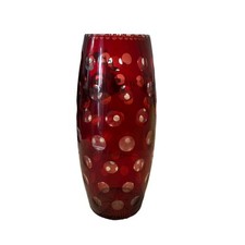 Bohemian red glass for sale  TELFORD