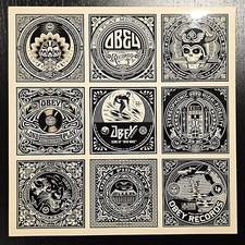 Usado, SHEPARD FAIREY – Obey – Party At the Moontower – Stickers comprar usado  Enviando para Brazil