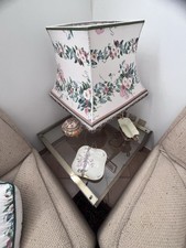 Tavolino ottone cristallo usato  Alessandria