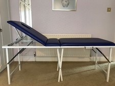 Massage table blue for sale  PINNER