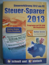 Steuer sparer erklärung gebraucht kaufen  Potsdam
