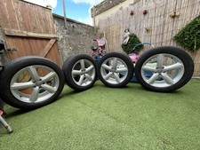 Audi alloy wheels for sale  NELSON