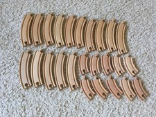 Wooden train track for sale  LEIGHTON BUZZARD