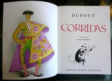 Corridas albert dubout d'occasion  Montpellier-