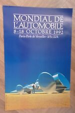 Affiche mondial automobile d'occasion  Salbris