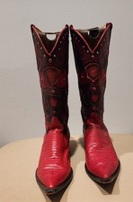 Pointed toe red for sale  Hiawassee