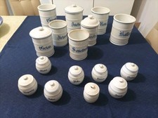 Antichi barattoli recipienti usato  Zanica
