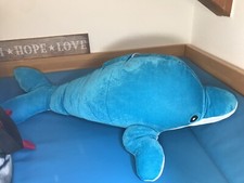 Riesen kuscheltier delphin gebraucht kaufen  Hausen
