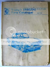 Triumph tr6 illustrated for sale  LEICESTER