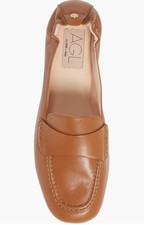 Mocassins de couro AGL Mara.  Chinelo tamanho 36,5 feito na Itália comprar usado  Enviando para Brazil