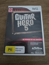 Usado, Guitar Hero 5 - Nintendo Wii - Pal - Completo com Manual - Gc comprar usado  Enviando para Brazil