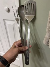 COLEMAN CAMPING - CHURRASQUEIRA FERRAMENTAS GARFO COLHER ESPÁTULA AÇO INOXIDÁVEL BÁSICO LB comprar usado  Enviando para Brazil