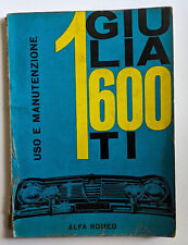 Libretto uso manutenzione usato  Italia