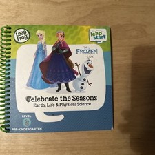 Livro pré-jardim de infância LeapFrog LeapStart — CELEBRE AS ESTAÇÕES com FROZEN comprar usado  Enviando para Brazil