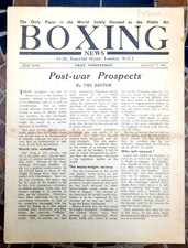 August 1941 boxing for sale  BIRMINGHAM