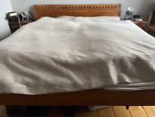 Eichenholzbett braun 160 gebraucht kaufen  Düsseldorf