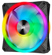 WENTYLATOR 140mm CORSAIR QL140 RGB CZARNY, używany na sprzedaż  PL