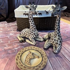 Giraffes two statues for sale  Folkston