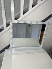 White hollywood mirror for sale  BIRMINGHAM