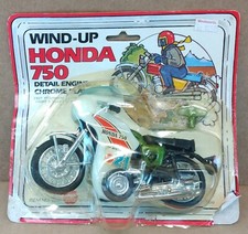 Motocicleta de corrida Honda CB750 década de 1970 Wind-Up por Small World em Hong Kong 1988 comprar usado  Enviando para Brazil