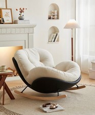 Chaise bascule velours d'occasion  Montmorot