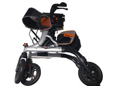 Aojin All Terrain Rollator Walker Lightwt dobrável 4 rodas 450 lb máx. comprar usado  Enviando para Brazil