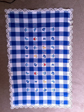 Tischdecke küche blau gebraucht kaufen  Deutschland