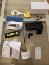 Shure beta 58a for sale  DUNDEE