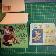 Joli calendrier publicitaire d'occasion  Seclin