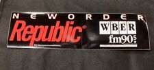 New order republic for sale  Rochester