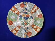 Antigo Arita porcelana fina decorada à mão Imari ventilador Japão pedestal suporte para bolo prato comprar usado  Enviando para Brazil