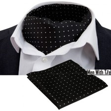 Silk black polka for sale  SOUTH OCKENDON