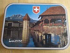Blechdose schweizer schokolade gebraucht kaufen  Homburg