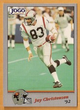 Jay Christensen 1992 Jogo CFL card #207 BC Lions Okanagan Sun BCFC comprar usado Jay Christensen 1992 Jogo CFL card #207 BC Lions Okanagan Sun BCFC comprar usado  Enviando para Brazil
