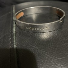 Montblanc steel hinged for sale  GLASGOW