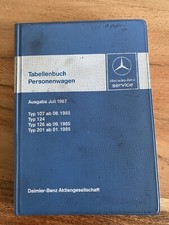 Mercedes benz tabellenbuch gebraucht kaufen  Dalheim, Mommenheim, Undenheim