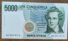 3x5000 lire 1985 usato  Campo Calabro