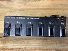Usado, BOSS FC-50 MIDI CONTROLADOR DE PÉ PEDAL DE GUITARRA TESTADO E FUNCIONANDO comprar usado  Enviando para Brazil