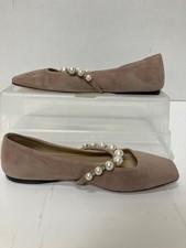 Usado, Sapatilhas de balé Jimmy Choo femininas Ade camurça enfeitada falsa pérola - Tamanho-39 (8,5 EUA) comprar usado Usado, Sapatilhas de balé Jimmy Choo femininas Ade camurça enfeitada falsa pérola - Tamanho-39 (8,5 EUA) comprar usado  Enviando para Brazil