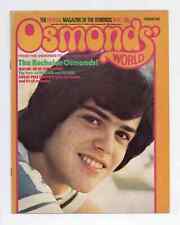 Osmonds magazine february for sale  UK