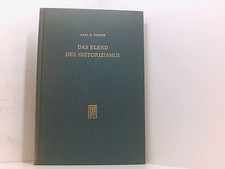 Elend historizismus karl gebraucht kaufen  Berlin