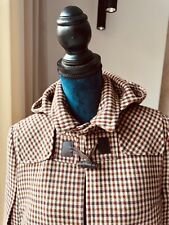 Używany, miu miu 05AW płaszcz ponvzo check duffle 100% wełna na sprzedaż  PL