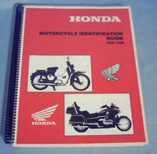 Honda motorcycle identificatio for sale  Harrison