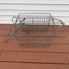 Bicycle basket double for sale  Manitowoc