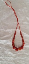 Corallo collana perline usato  Macerata