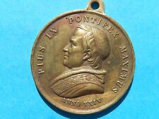 Medaille pape pie d'occasion  Aubenas